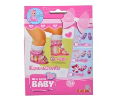 New Born Baby Schuhe und Socken, 4-sort.