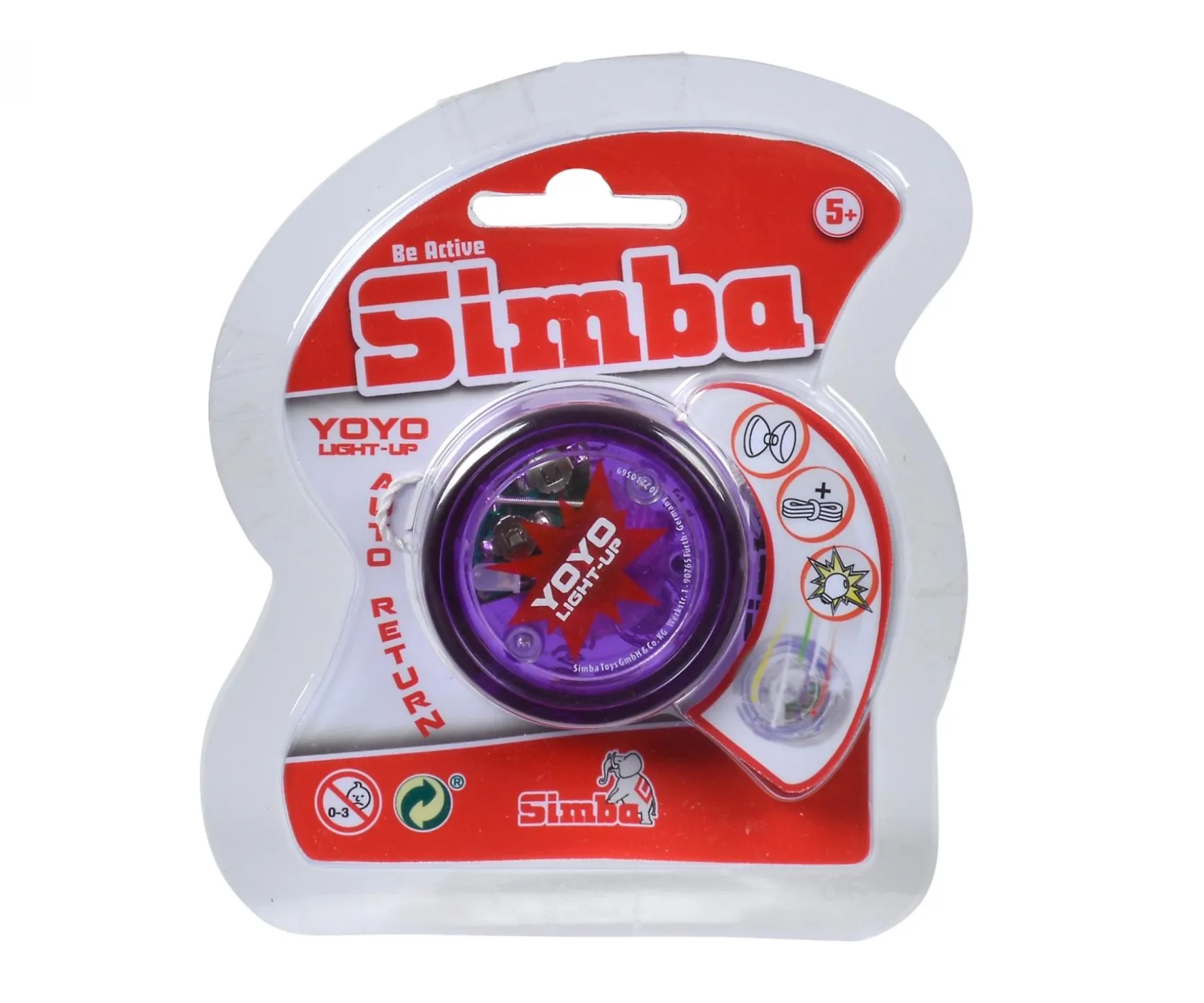 Yoyo Light-up, 3-sort.